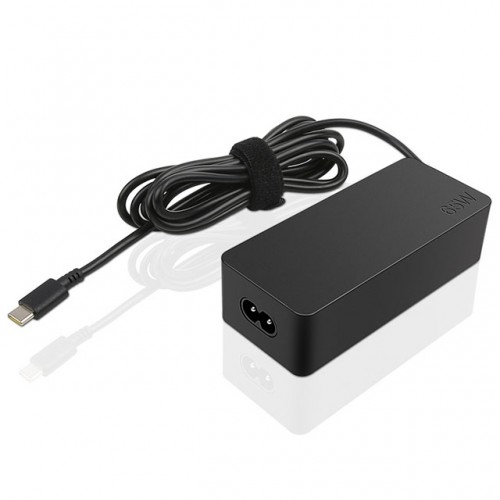 thumbnail image 2 of Genuine Lenovo 65W USB-C AC Adapter Charger – For ThinkPad E15 Gen 2, T480, And More – New 2 of 6